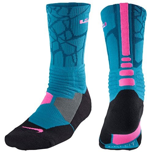 elite socks blue