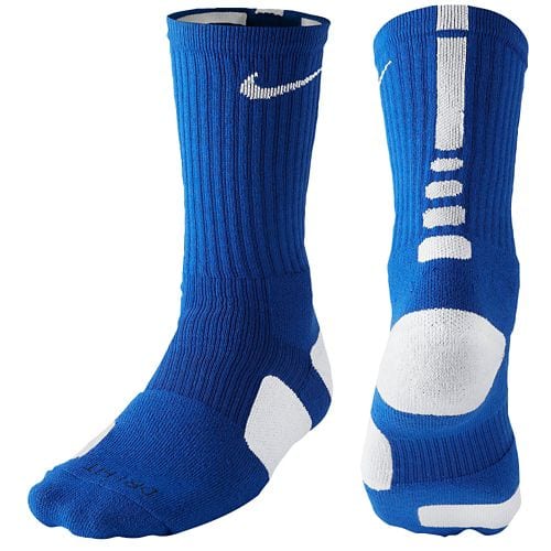 Nike Elite Basketball Crew Socks (Game Royal/White) | SportsMNL