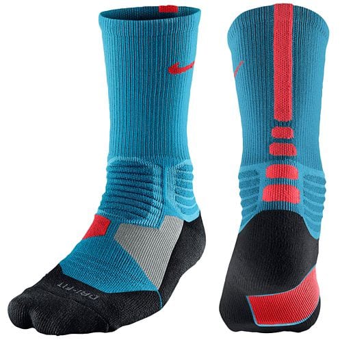 teal basketball socks