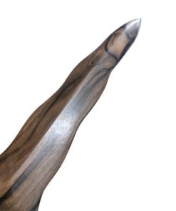 Wooden Kris Kamagong Knife Tip